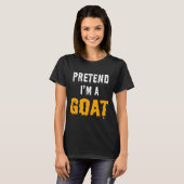 SO, ALS WÄRE ICH EIN ZIEGEN T-Shirt (Vorne ganz)