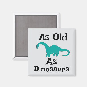 So alt wie die Dinosaurier-Magnet Magnet