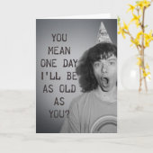 So alt wie du karte (Gelbe Blume)