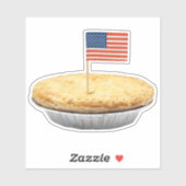So amerikanisch wie Apple Pie Sticker (Blatt)