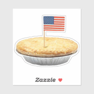 So amerikanisch wie Apple Pie Sticker