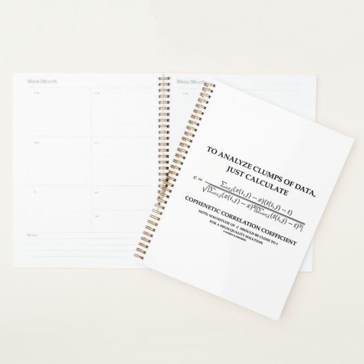 So analysieren Sie die Datenkophenetik von Clumps Planer (Anzeige)