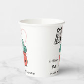 So anders, perfekt zusammen - Niedliche Liebe Pappbecher (Links)