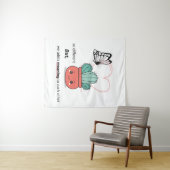 So anders, perfekt zusammen - Niedliche Liebe Wandteppich (Beispiel (Horizontal))