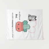 So anders, perfekt zusammen - Niedliche Liebe Wandteppich (Vorderseite (Horizontal))