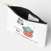 So anders, perfekt zusammen - Niedliche Liebe Zubehörtasche (Offen)