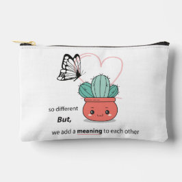 So anders, perfekt zusammen - Niedliche Liebe Zubehörtasche