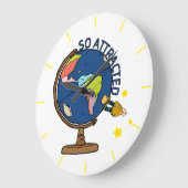 So angezogen große wanduhr (Winkel)