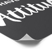 So Apparently I Have An Attitude  Poster (Ecke)