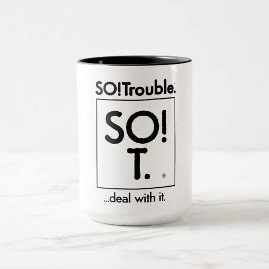 SO! Ärger. ...damit umgehen. Tasse (Zentrum)