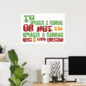 So bedienen Sie eine Kamera Poster (Heimbüro)