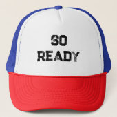 So bereit truckerkappe (Vorderseite)