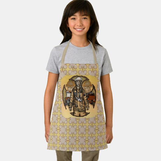 So Bereitwillige Feuerwehrleute Schürze (Insitu)