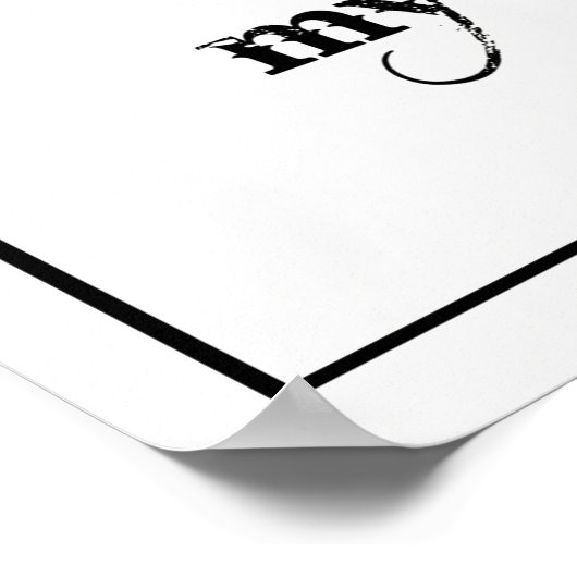 So beschäftigt fand eine Seile oder verlor mein Ho Poster (Ecke)