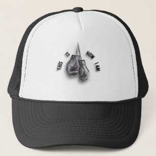 "So bin ich - Boxhandschuhe Sketch Trucker H Truckerkappe