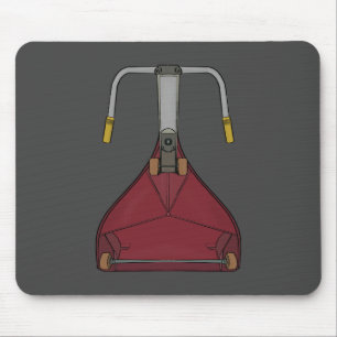 So bin ich in den 70er und 80er Jahren gefahren Mousepad