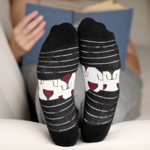 So bin ich in den 70er und 80er Jahren gefahren Socken