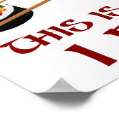 So bin ich Sushi Roll Poster (Ecke)