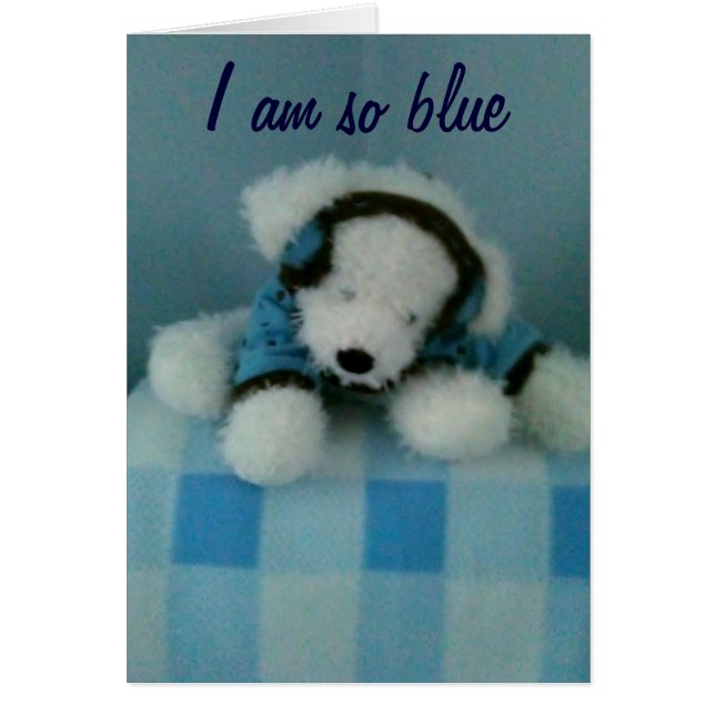 SO BLAU UND LANGSAM WEITER. (Vorne)