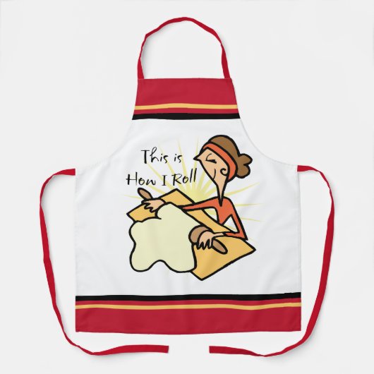 So bringe ich Backen Schürze (Vorderseite)