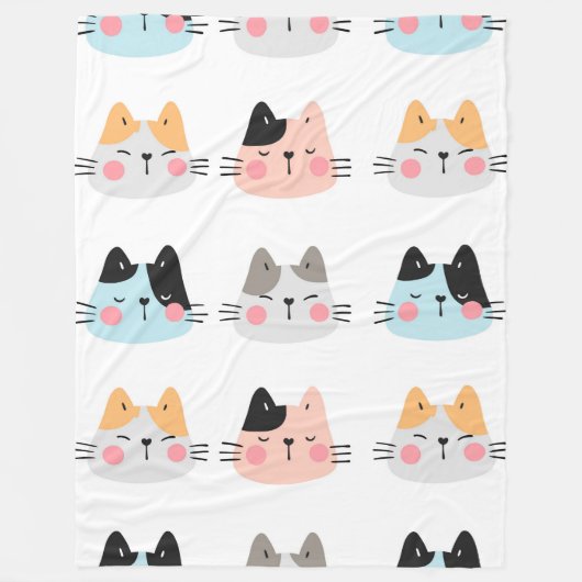 So Catness 60x80 Fleece Blanket (Vorderseite)
