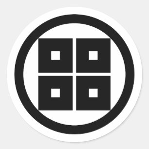 So Clan Montag, Japan Runder Aufkleber