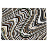 So COOL Chic Trendy Pattern Große Geschenktüte (Rückseite)