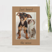 SO "COOL", DASS SIE SICH EINSTELLEN *18* KARTE (Vorderseite)