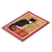 So Cool Le Chat Noir und Blanc Notizblock (Linke Seite)