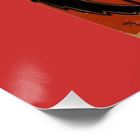 So Cool Le Chat Noir und Blanc Poster (Ecke)