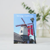 So Cool Solvang Postcard! Postkarte (Stehend Vorderseite)