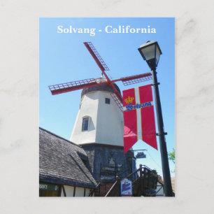 So Cool Solvang Postkarte! Postkarte