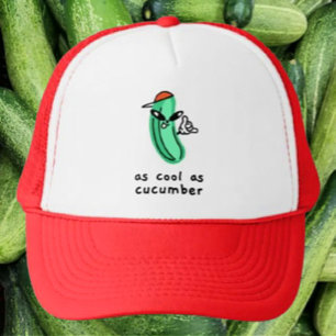 So cool wie eine Gurke – Trucker-Mütze Truckerkappe