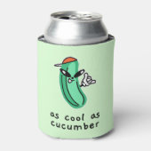 So Cool wie Gurken - Getränkekühler Dosenkühler (Kanne Vorderseite)