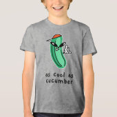 So Cool wie Gurken - Kinder Shirt (Vorderseite)