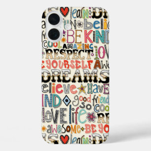 so coole Typografie iPhone 16 Plus Hülle