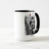 So dankbar, dass du meins bist | Grandson Gift Fot Tasse (VorderseiteRechts)