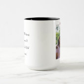 So dankbar, dass du meins bist | Son Gift Foto Tas Tasse (Zentrum)