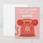 So dankbar feiertagskarte (Vorne/Hinten)