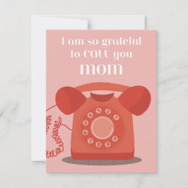 So dankbar feiertagskarte