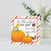 so dankbar für Sie, das Personal freiwillig danken (Stehend Vorderseite)