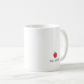 So dankbar für Sie Personalisierter Lehrer  Kaffeetasse (VorderseiteRechts)