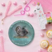 So dankbar Sie sind hier Erntedank Türkei Pappteller (Party)