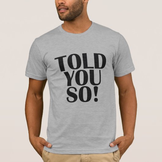 SO, DANN! T-Shirt (Vorderseite)