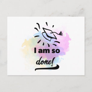 So Done Postkarte