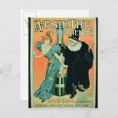 'So Drink, Sie werden später sehen', Plakatwerbung Postkarte (Vorne/Hinten)