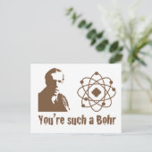 So ein Bohr Postkarte (Stehend Vorderseite)