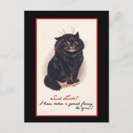 So ein Glück! Ich habe dich sehr extravagant! Postkarte