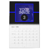 So einfach wie 1 bis 12 Ihr eigenes Blue Line Foto Kalender (Mär 2026)