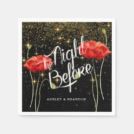 So elegant Funkelnd die Nacht vor Napkins Serviette